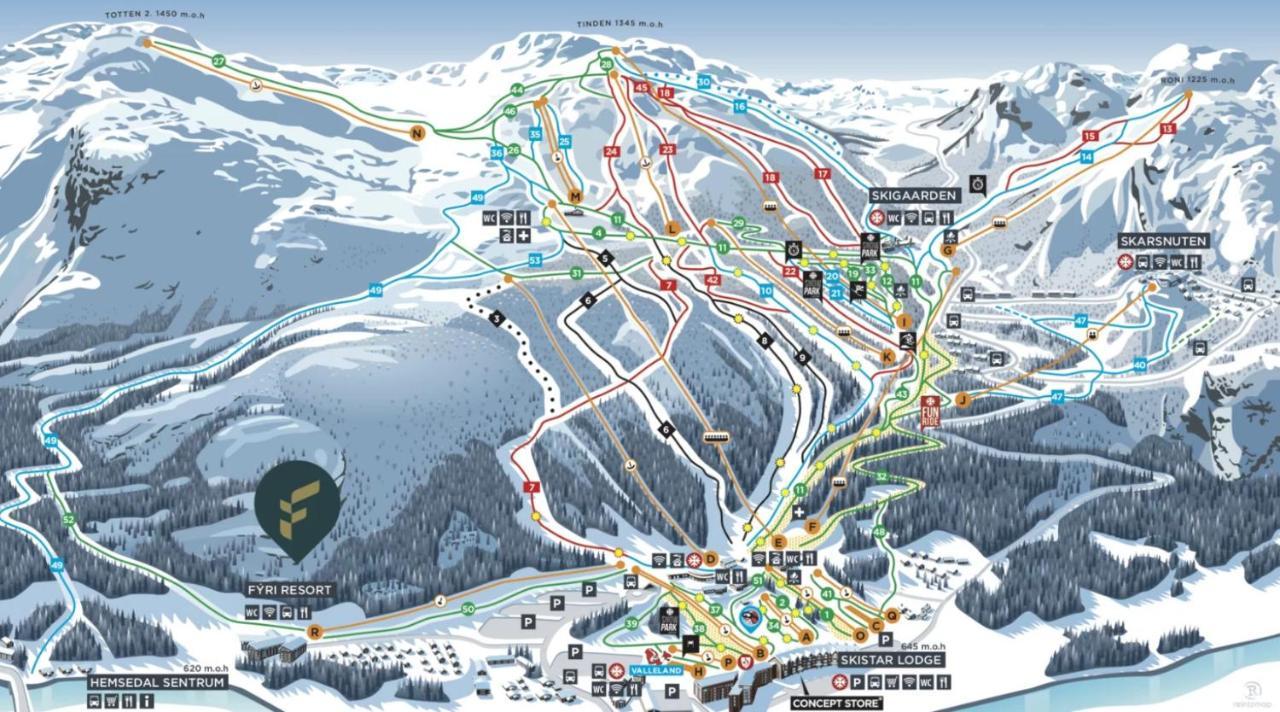 Fantastic Apartment In Hemsedal, Ski In Ski Out, Fyri Tunet ภายนอก รูปภาพ